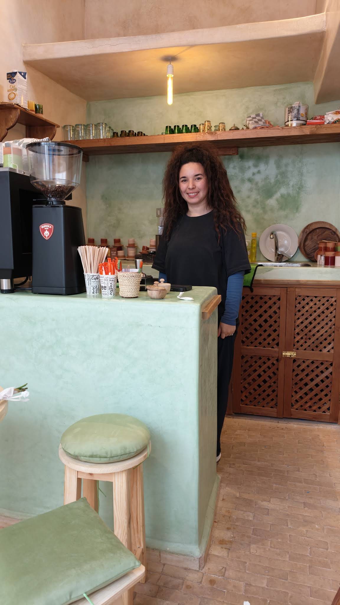 Hassna at the LAMMĀ Café Bar